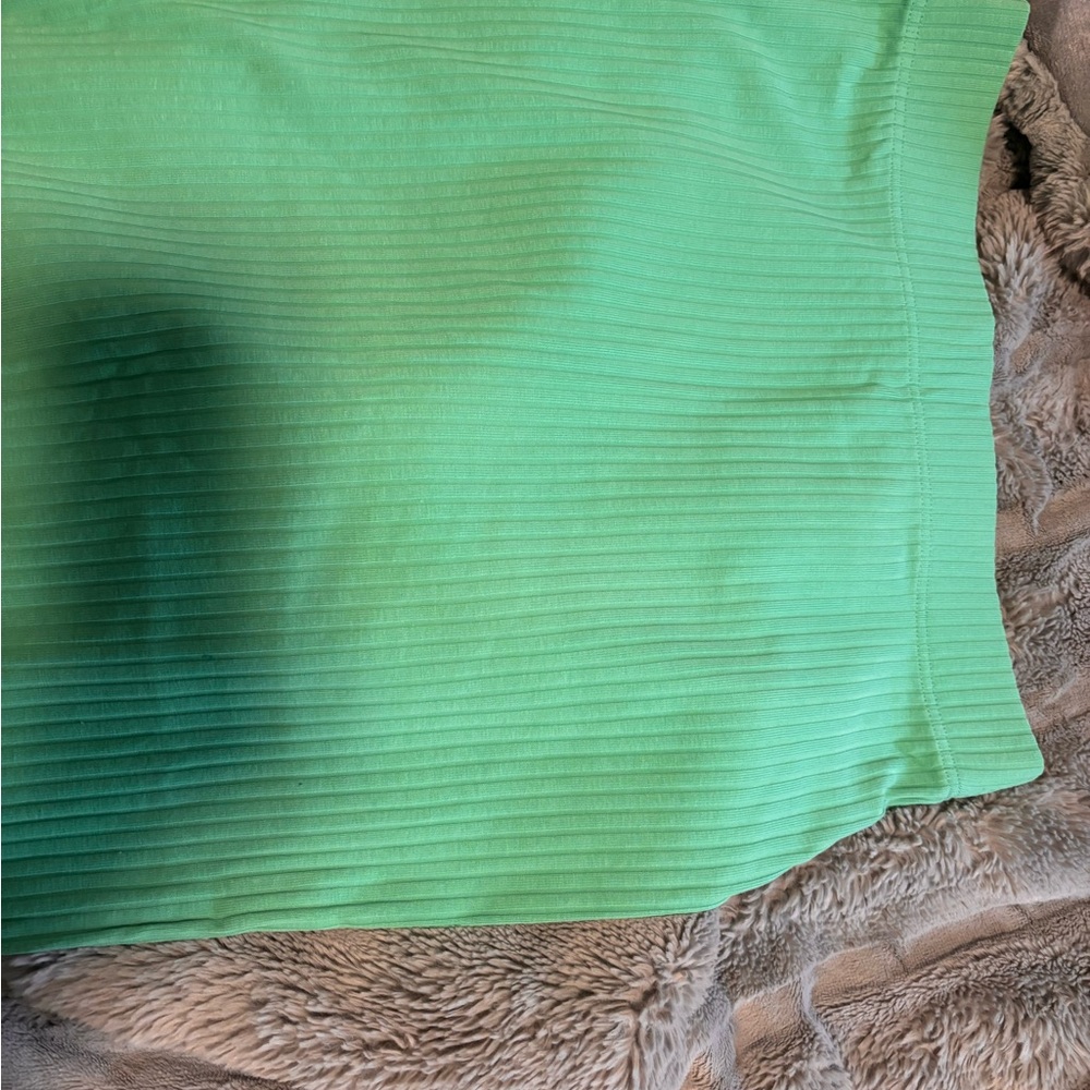 Nike Green Ribbed Skirt
